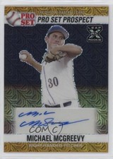 2021 Leaf Pro Set Metal 1990 Base Gold Mojo 2/2 Michael McGreevy Auto 0w3