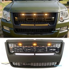 Grill For Ford Explorer Grill 2006 07 08 09 2010 Grille Wletter2light Barled