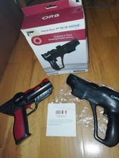 PS3 MOVE 2 VIDEO GAME GUN - ONE IS NEW IN BOX.
