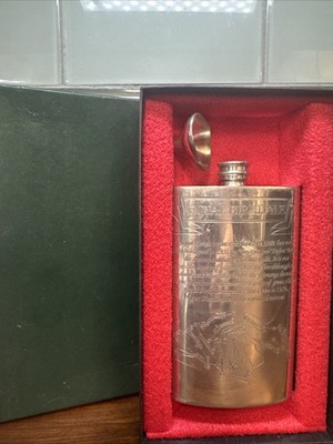 Royal Birkdale  GOLF Course  PEWTER FLASK VERY RARE