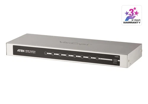 ATEN VS0801H – HDMI Switch 8×1 (Full-HD, IR, RS-232)