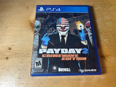 Payday 2: Crimewave Edition PS4 Sony PlayStation 4 w Manual Tested Ships Free
