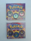Pokemon Battling Coin Game Hasbro Vintage 6 Coins Holograph Collectible Toy