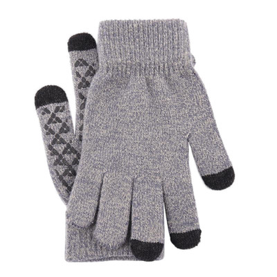Handschuhe Touchscreen Baumwolle Winterhandschuh Handy Damen Herren warm Strick