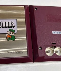 Used Nintendo Game & Watch MARIO BROS. Multi Screen concole, working-h0518-