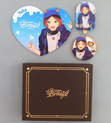 Yuta Aoi Ensemble Stars Birthday Set 3rd Edition Limited Collectible