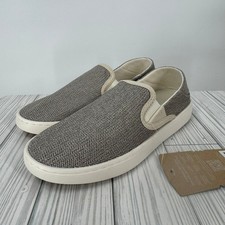 OluKai Pehuea Womens Tapa Gray Mesh Slip On Sneakers 20271-20V2 Size 10 NEW