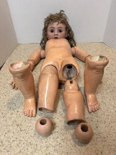 Simon Halbig 7 Heinrich Handwerk Antique German Bisque Doll Parts Restoration
