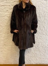 Pelliccia Di Visone Black