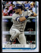 2019 Topps Chrome #180 Kevin Kiermaier Refractor Baseball Card 0603K