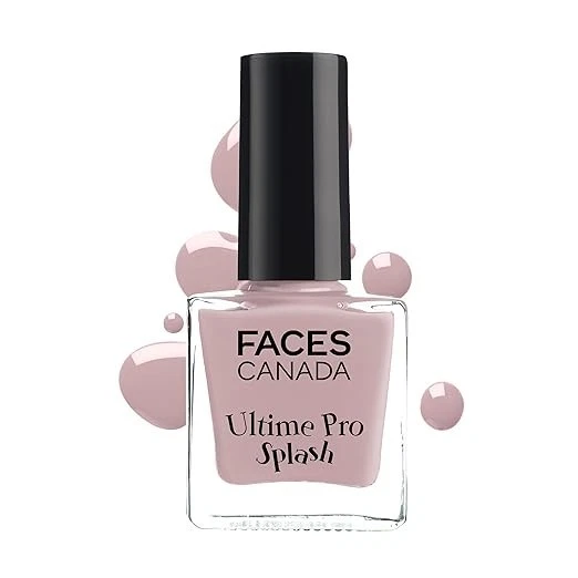 FACES CANADA Ultime Pro Splash Nail Polish - Pink Blush 103 (8ml) | Rapid Dry...