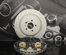 Genuine Mercedes-Benz W205 C-Class C63 AMG Rear Brake Discs Brake Pads Sensor