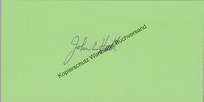 Original Autogramm John L. Hall Nobelpreis 2005 Physik Nobel Prize /// Autogramm