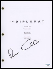 Rufus Sewell "The Diplomat" AUTOGRAPH Signed 'Dreadnought' Episode Script ACOA