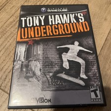 Activision Tony Hawk's Underground (Nintendo GameCube, 2003) w/manual Read
