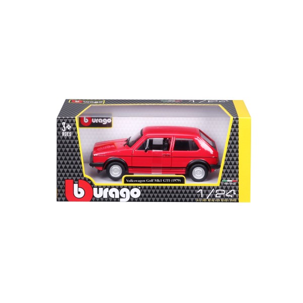 Bburago 18-21089R 1:24 Vw Golf 1 Gti ´79 Rot Neu & Ovp-image