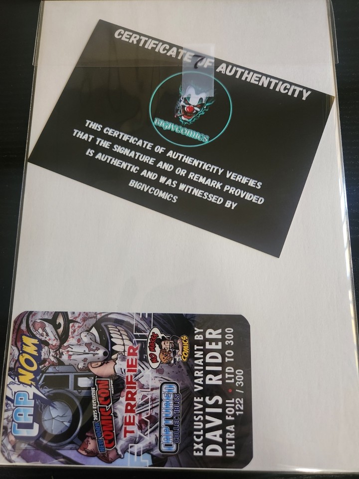 Orbit: Birth Of A Slasher Davis Rider Terrifier Ultra Foil 122/300 | eBay