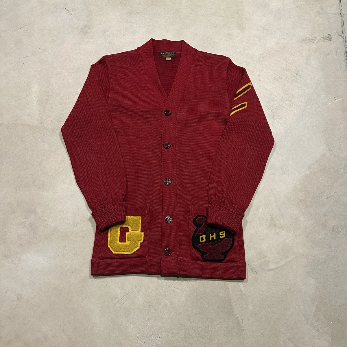 Red 1950s Vintage Sweaters for Men for sale | eBay