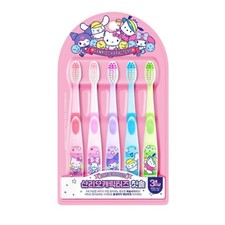 SANRIO Characters Toothbrushes 5-piece Set / Kids Toothbrush