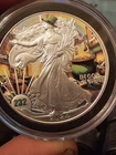 2024 U.S. Eagle St. Patrick's Day Pot of Gold Edition 1 oz Silver Coin w/ COA