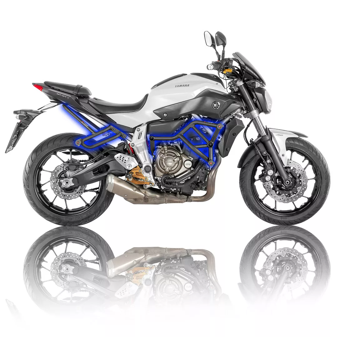 Stunt Cage Protetor Race FZ250/MT03/MT07/MT09 - Motos - Zona