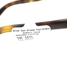 Diane Von Furstenberg Layla (DVF568S) 206 57-16-130mm Sunglass FRAMES ONLY -GOOD Diane von Furstenberg Brown Sunglasses for Women for sale | eBay main image 3