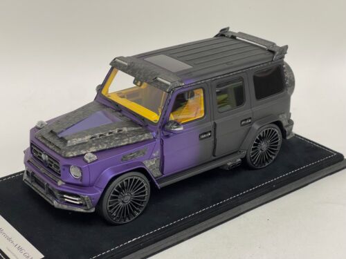 1/18 Timothy & Pierre Mansory Mercedes G63 da viola a nero 99 pezzi - Foto 1 di 6