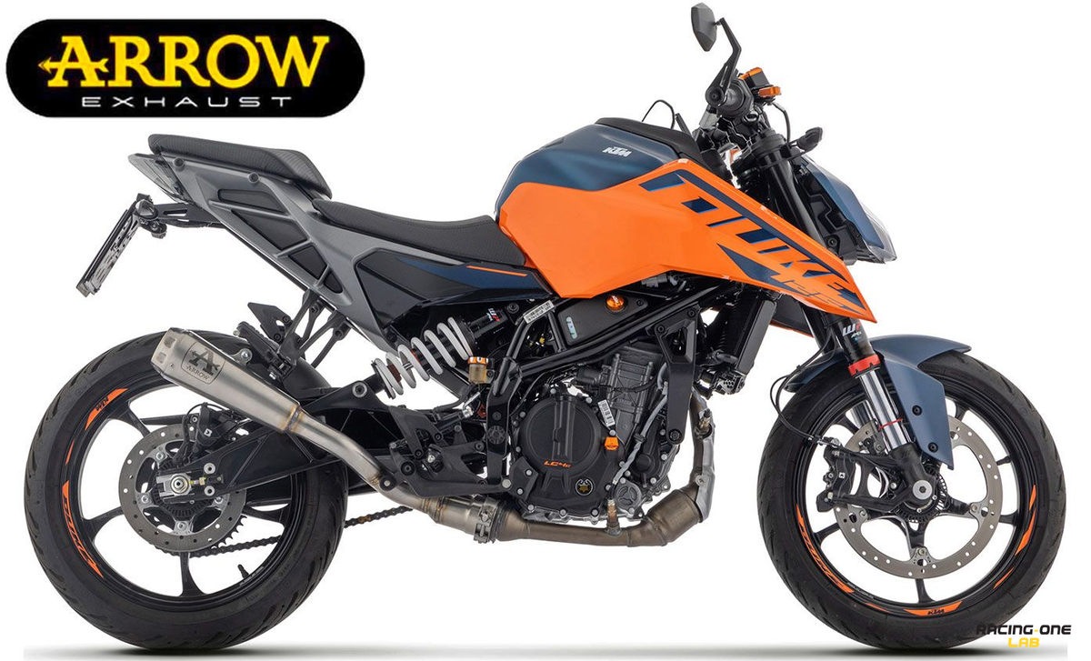 KTM DUKE マフラー ARROW PRO RACE EXHAUST MUFFLER SILENCER ARROW PRO-RACE STEEL FOR KTM DUKE 125
