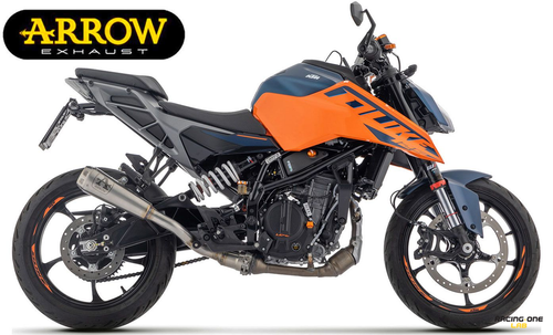 EXHAUST MUFFLER SILENCER ARROW PRO-RACE STEEL FOR KTM DUKE 125 / DUKE 390 24-25 - Picture 2 of 7