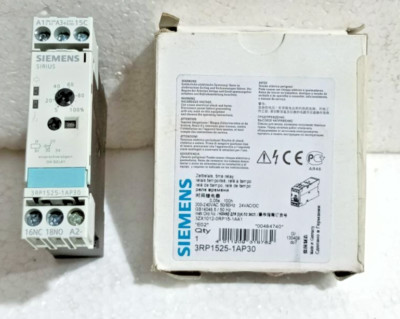 Siemens Sirius Time Relay 3RP1525-1AP30 5-100 H New Fast Shipping