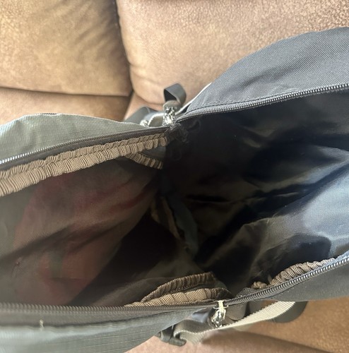 The North Face Pandora Mini Rucksack grau/rot - Bild 6 von 7