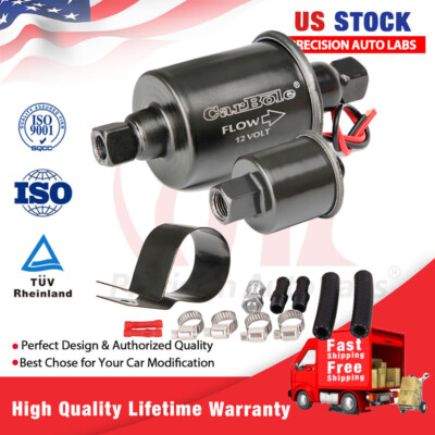 #ad Universal Advanced Fuel Pump Electric Gas Diesel Inline Low Pressure 5 9PSI $23.99