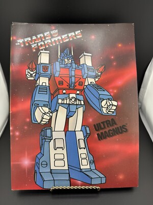 Vintage Transformers Folders - Hot Rod Galvatron Wreck Gar Ultra Magnus 