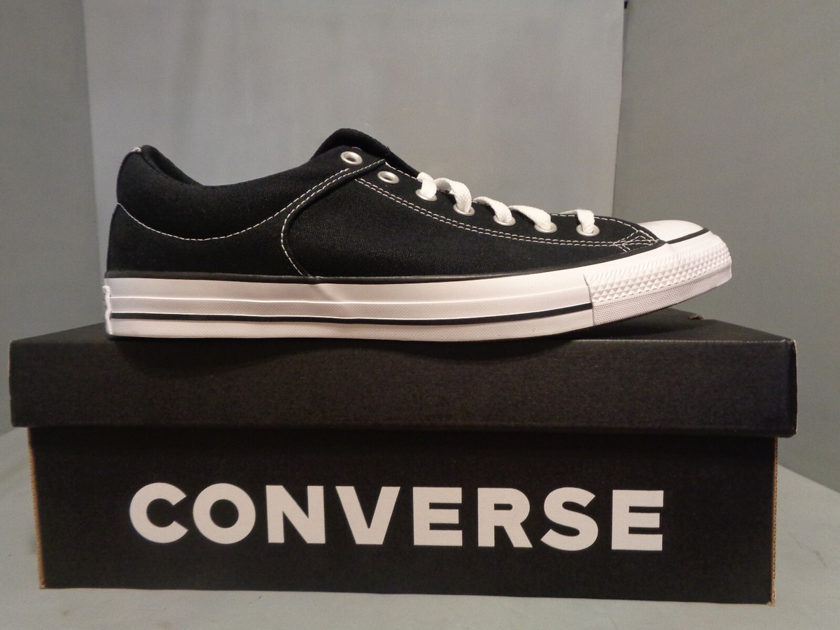 Men’s Sz 13 Converse OX Black Canvas Sneakers New Converse Chuck Taylor All Star Classic Colors Low Solid  main image 4