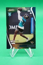 2021 Absolute Rookies Spectrum Green 17/25 JERSEY NUMBER  #187 Jalen Camp R6220J