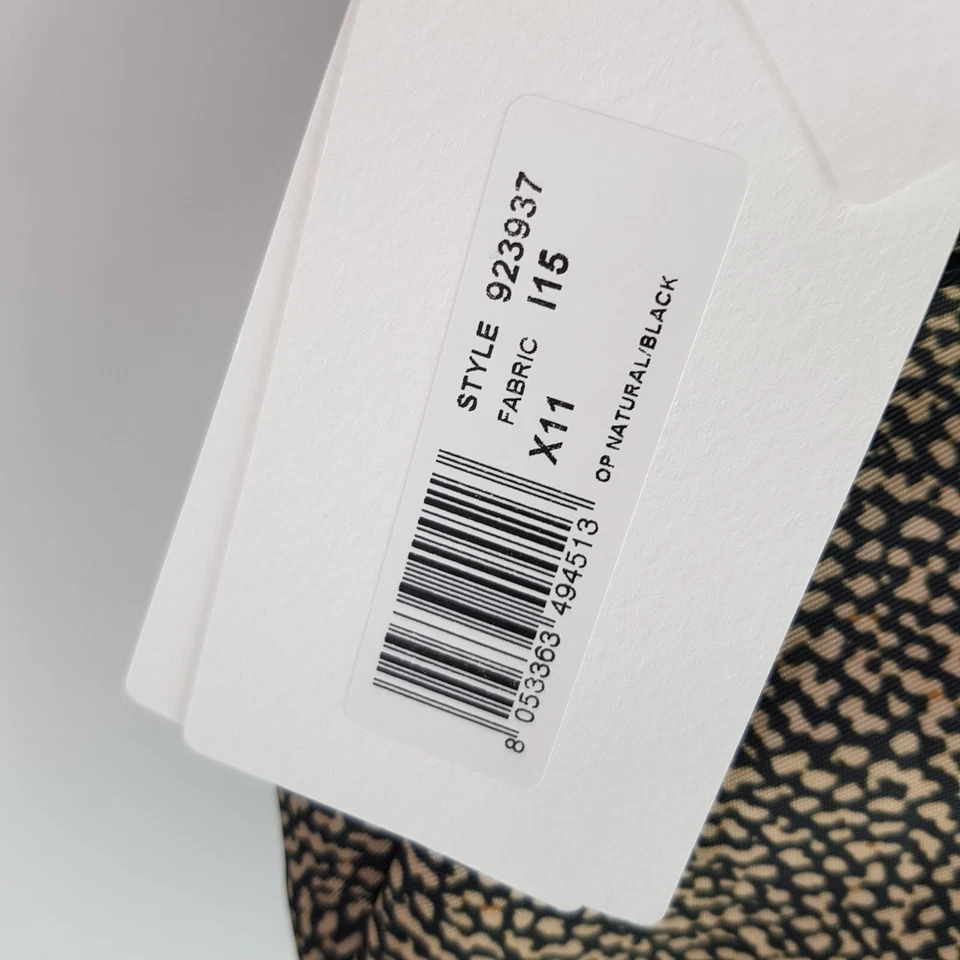 BNWT Borbonese Raccolta Carta X11 Small Hobo Handbag Black Beige Dust Cover - Image 4 of 4