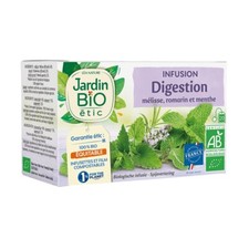 Lot de 3 Jardin Bio Infusion digestion mélisse romarin menthe (28g x 3)