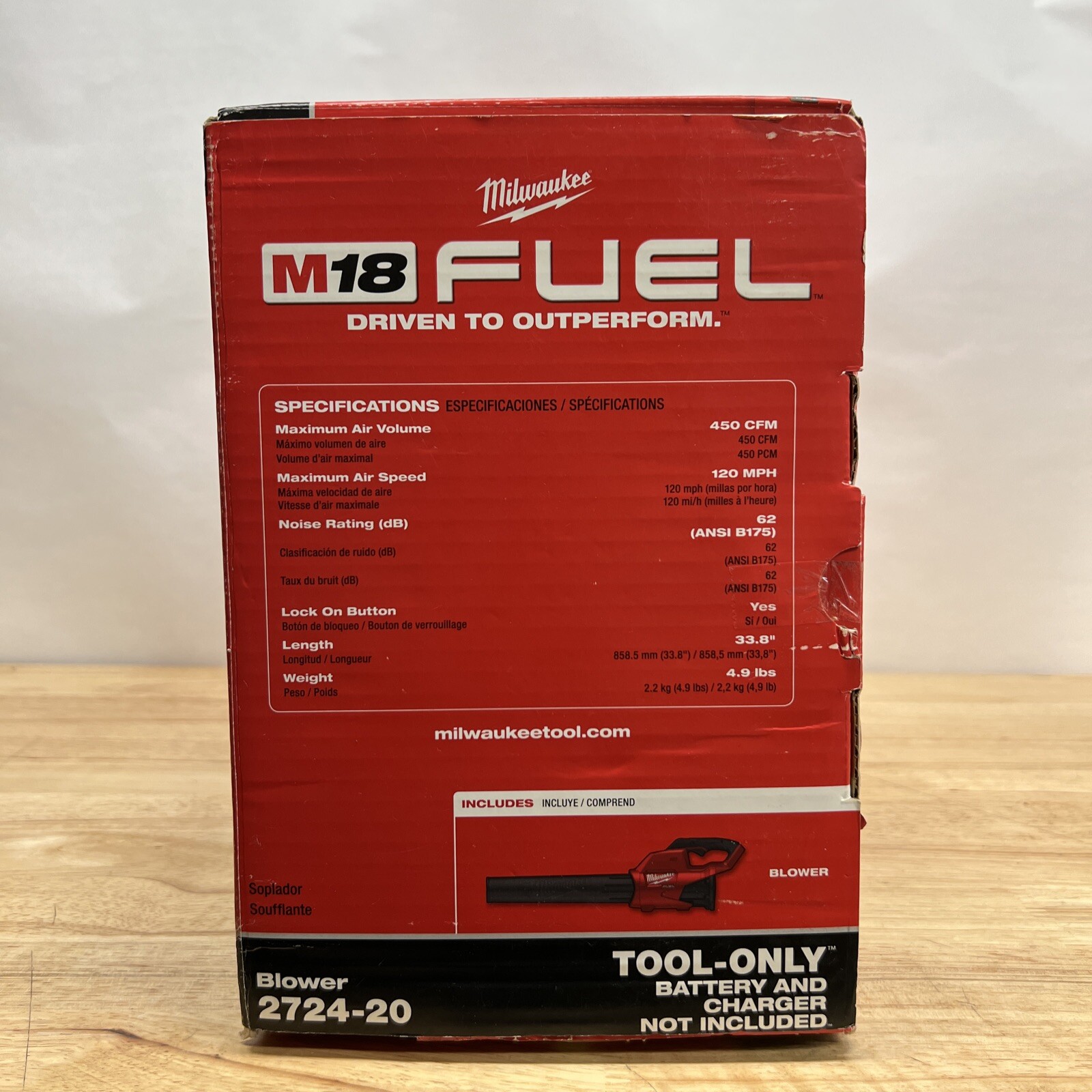 Milwaukee 2724-20 M18 FUEL Blower (Tool Only)