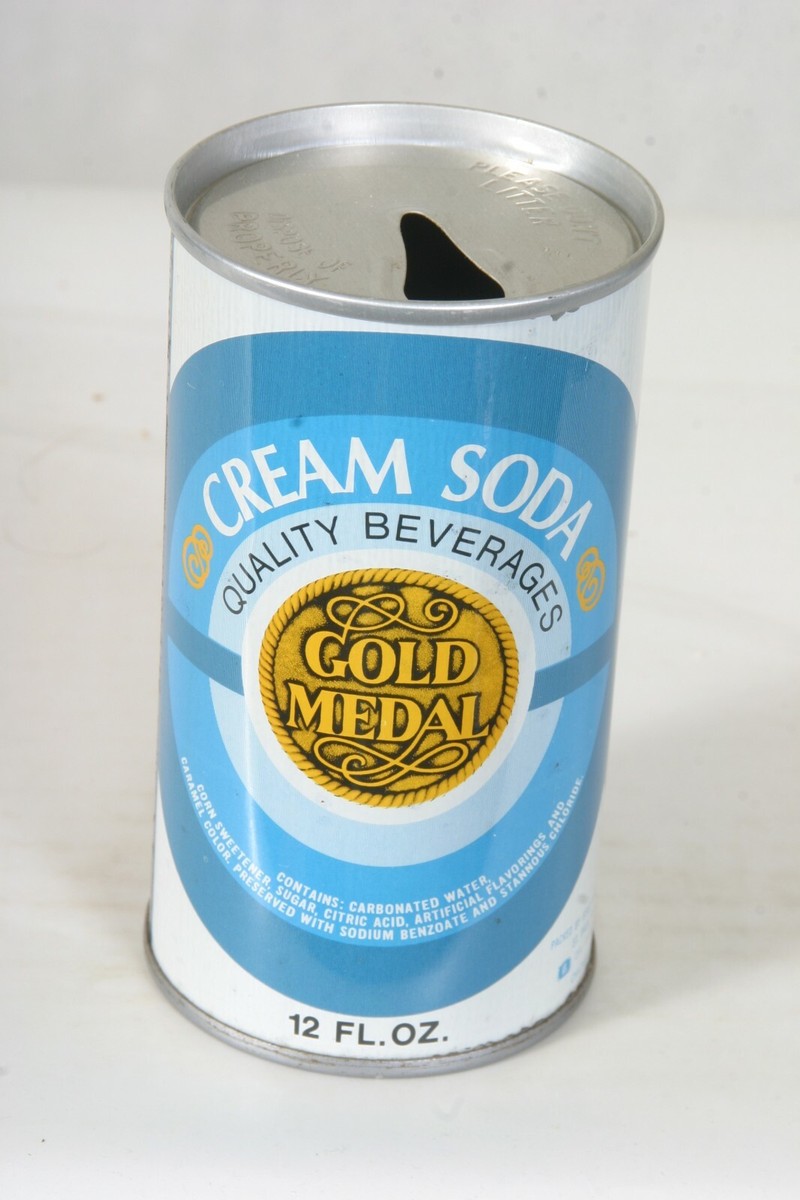 Gold Medal Cream Soda Can | eBay