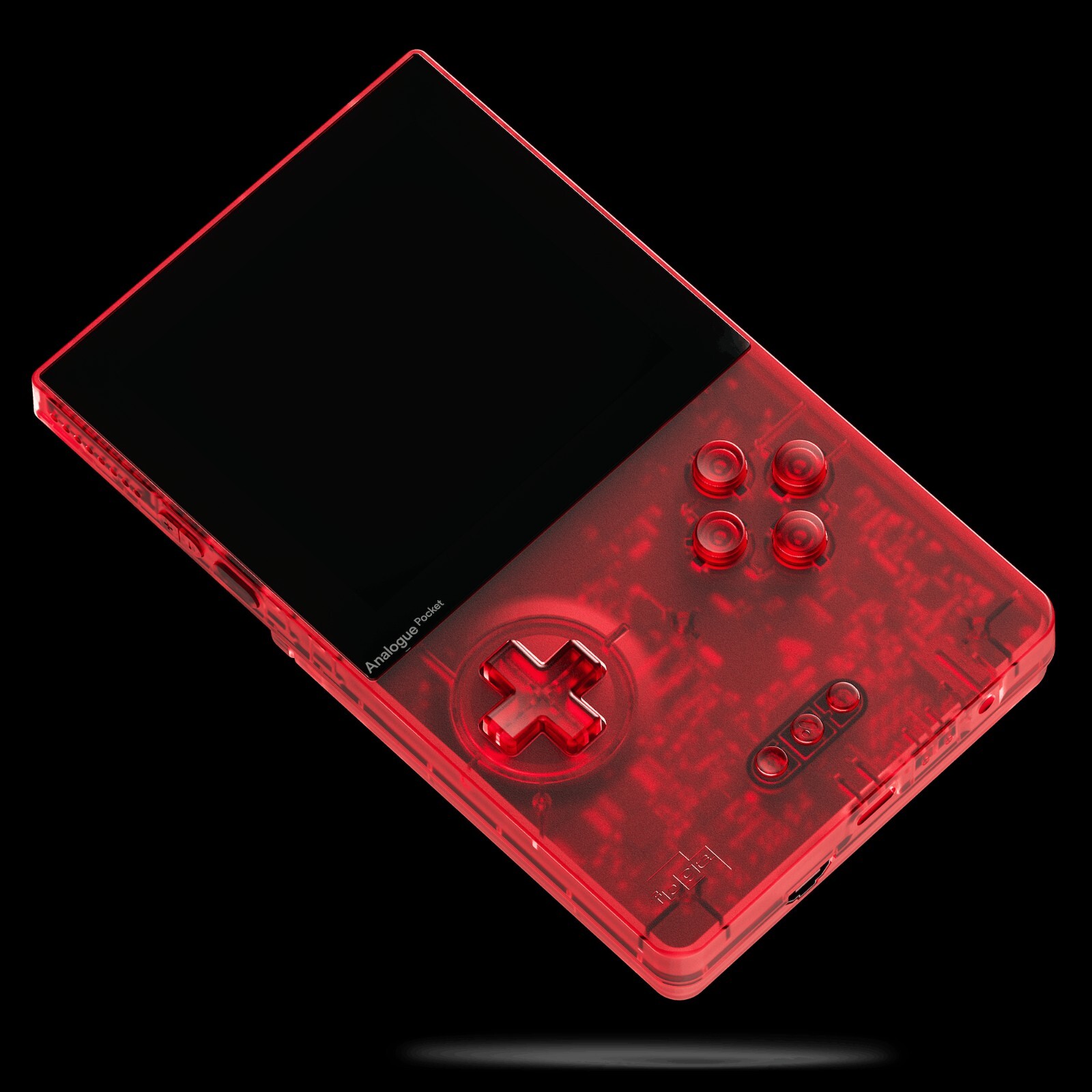 Analogue Pocket Transparent RED Handheld System *CONFIRMED ORDER 