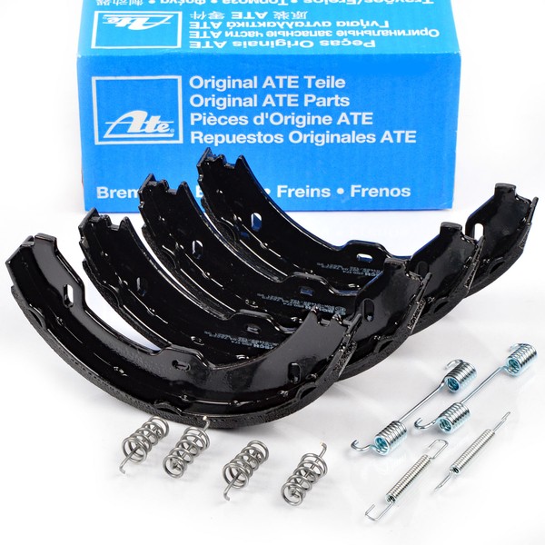 ATE 03.0137-4017.2 Bremsbacken Federsatz Handbremse FüR Mercedes C219 W211 R230-image