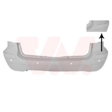 VAN WEZEL Sto&szlig;f&auml;nger Sto&szlig;stange hinten f&uuml;r Mercedes-Benz B-Klasse W245