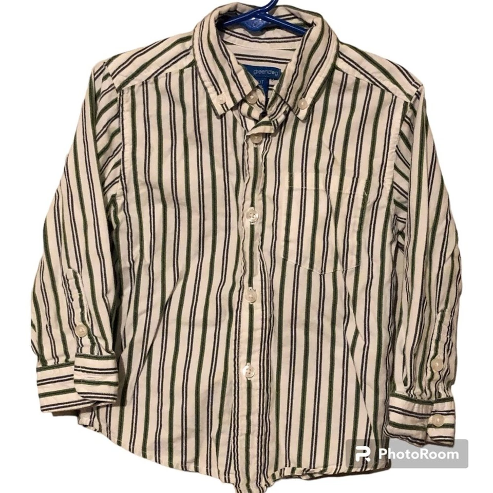 Greendog Lote de 3 Artículos Camisa Abotonada Suéter Chaleco y Cárdigan Niños Talla 3T Foto 2 de 4