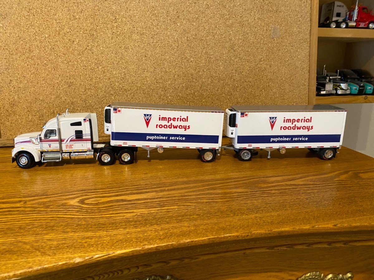 希少Tonkin Replica's1/53 トレーラーミニカー Tonkin Replicas Kenworth Truck with Reefer Trailer 1/53 Scale