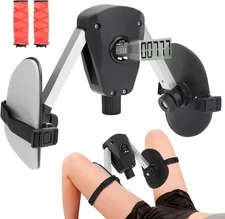 Thigh Master Thigh Exerciser with Counter, Thigh Toner with Fixed Leg Straps Rep