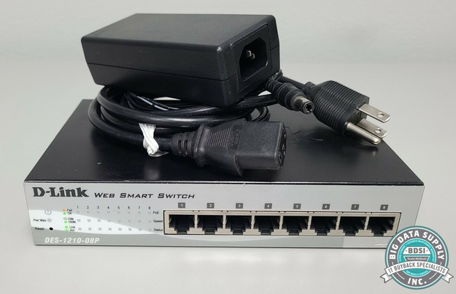 D Link Des 1210 08p 8 Port Ethernet Switch For Sale Online Ebay