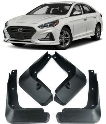 Genuine Full Set Splash Guards Mud Flaps For Hyundai 2018-2019 Sonata i45