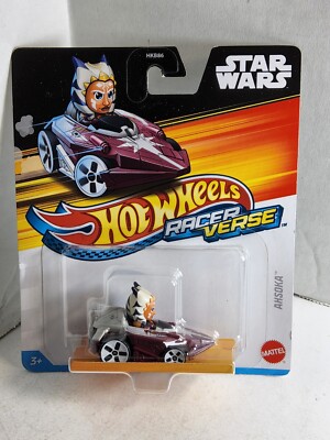 2023 Hot Wheels Racer Verse - AHSOKA -  Star Wars Diecast - HKC02