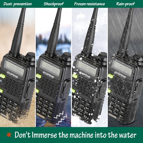 Altavoz walkie talkies radio BAOFENG UV-5R5 2 vías largo alcance 128 canales - Imagen 4 de 10