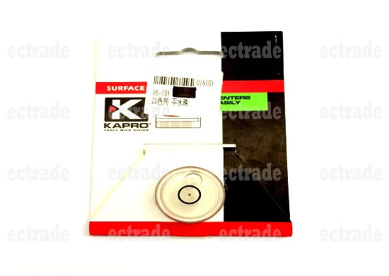 KAPRO #240 1-5/8” 43mm Mini Bulls Eye Surface Level Solid Acrylic Body Hanging - Image 2 of 4